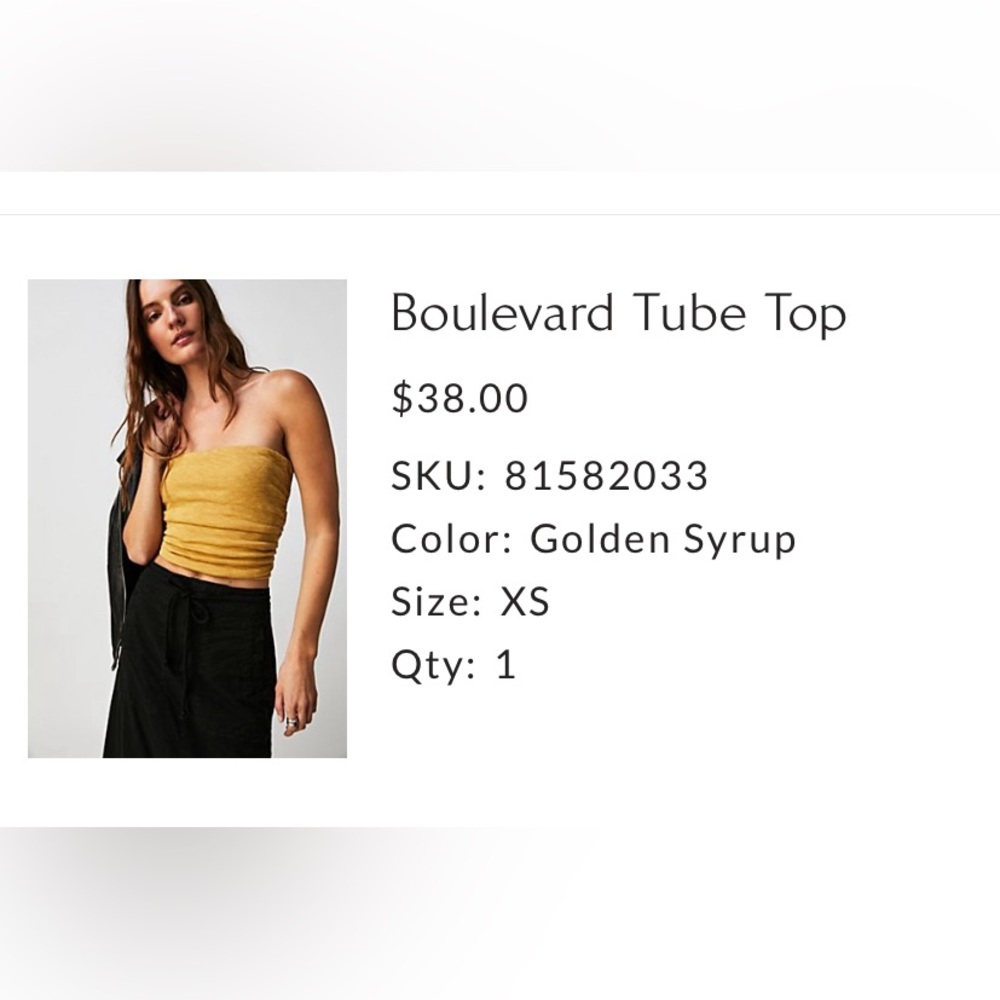 Free People Boulevard Tube stop